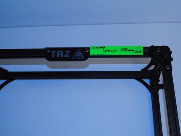 SQUARE FRAME, SET SPACING AND TORQUE BOLTS (continued)