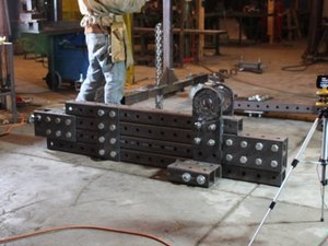 How to assemble the bottom frame of the Ironworker (in progress)