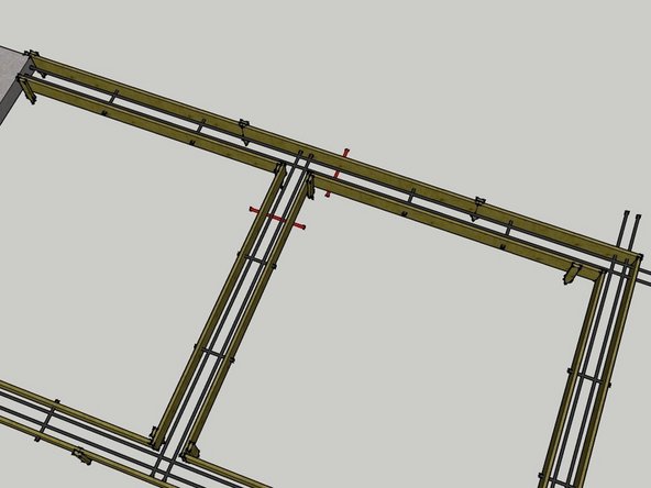 The rebar should be placed at the 1/3 points side-to-side of the foundation. Since the foundation is 12&quot; wide, this means that the rebar is located 4&quot; in from each side.