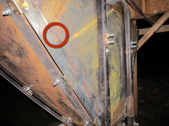 Weld it about 50%, as no more is necessary.