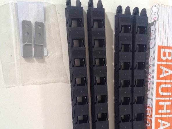 [2] cable carrier, 20 links