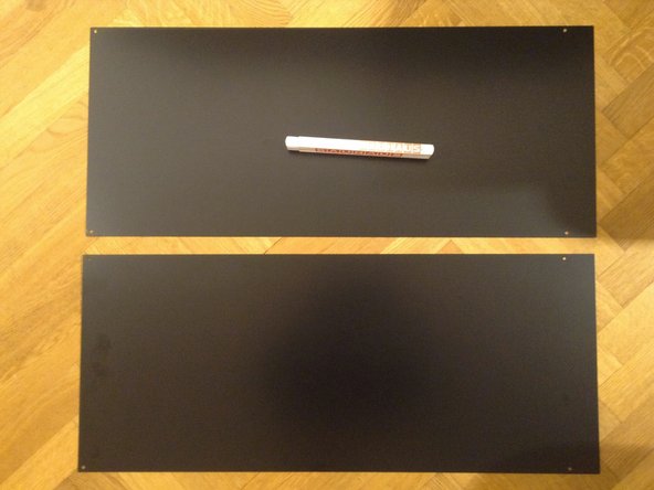 [2] metal sheet 847x356x0.8mm 2.05