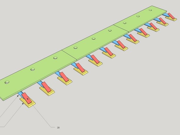 Repeat for the 2 other P15 parts