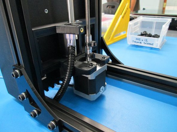 Install switch as shown and secure with a M3 x 6 set screw.