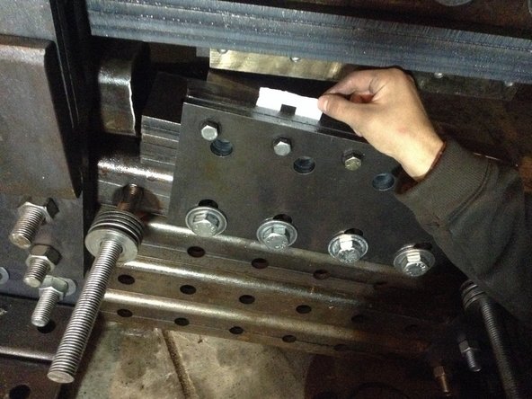 If blade gap varies more than 2 thousandths of an inch throughout, use spacers - sheets of paper, where each sheet is about 2 thousandths wide.