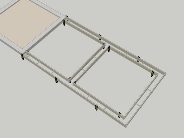 Also cut 12 pieces of all-thread to 18&quot; in length. These will be positioned through the forms as shown in Image 2. The all-thread will go at the 1/3 points on each side of the module. This means at the 4' and 8' points along each wall, you will drill 5/8&quot; holes halfway up the height of your form boards to feed the all-thread through.