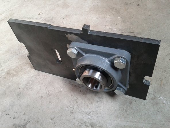 Take the small middle plate