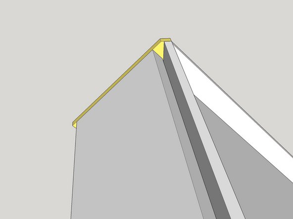 Finish the welds along all seams on the inside and outside for these parts