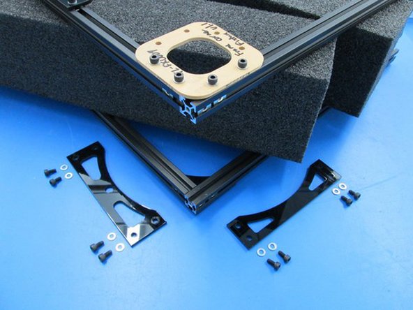 INSTALL SECOND UPPER CORNER