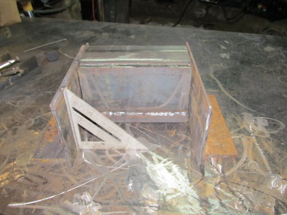 Align side pieces with spacer and press plate assembly.