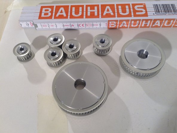 timing pulley GT/HTD 3M, 18 teeth, bore 5mm 4.55