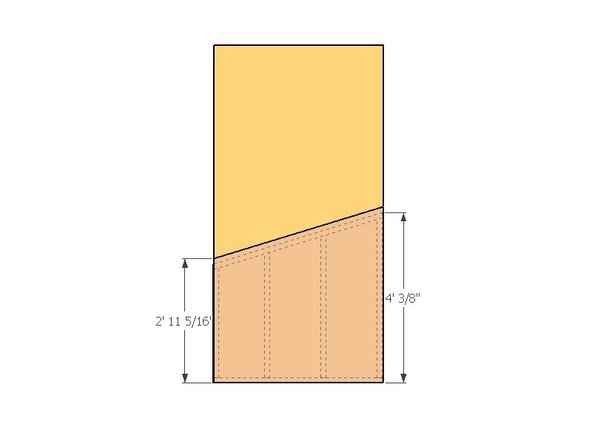 Interior sheathing for module 6a.