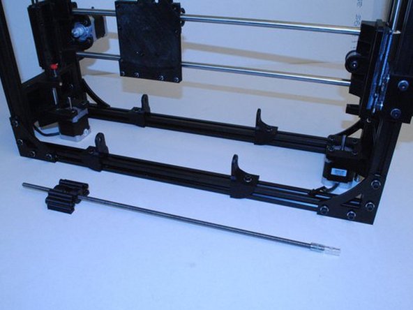 INSTALL LEFT DRIVE ROD