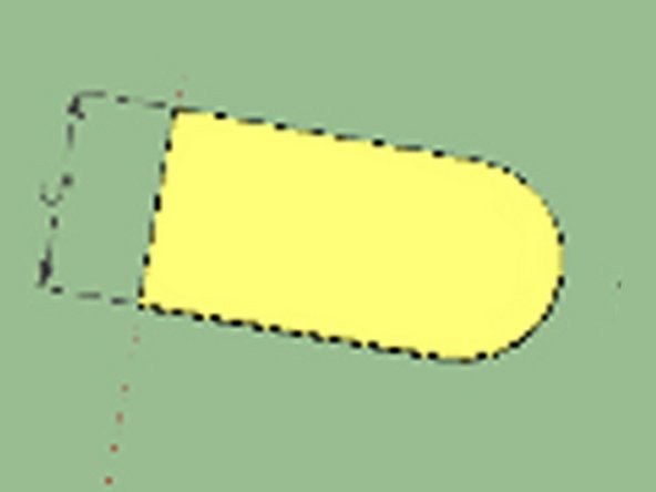 rough cut rounded edge