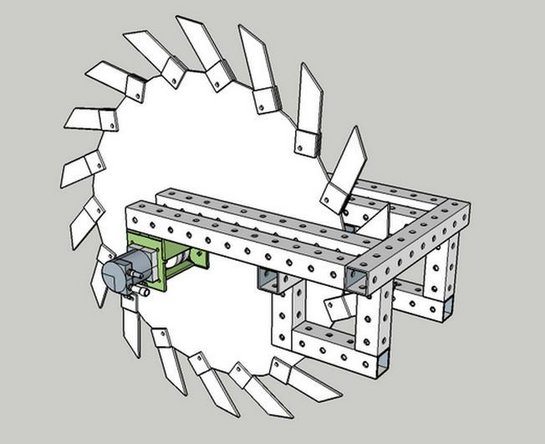 Module - Overall Trencher - Open Source Ecology