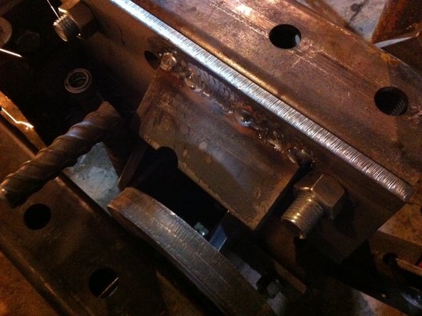 Add triangular support to side of finger for strength