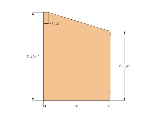 1: 3/4&quot;x4'x8' OSB Sheet