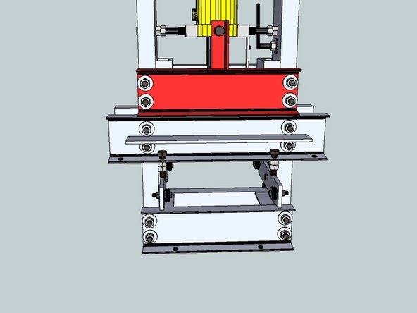 Once the drawer is properly adjusted, tighten these bolts all the way.