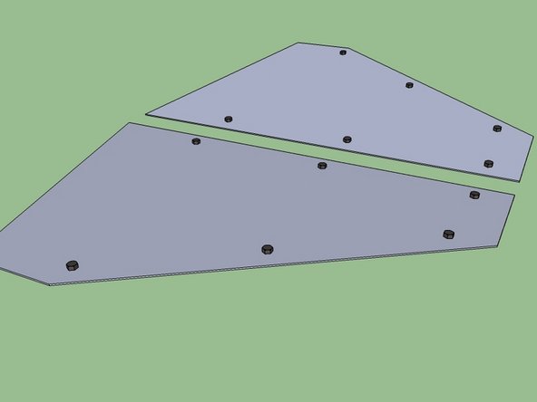 Place 1/2&quot; bolts thru the side pieces and weld them.