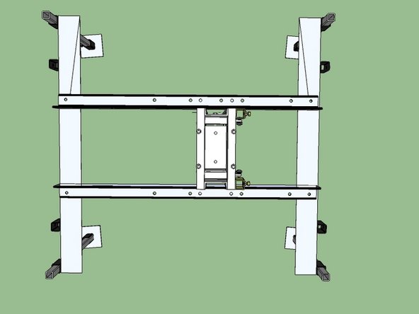Loosely bolt the 2 sets of arms together.