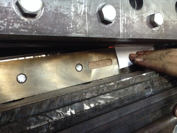 Test blade gap - 2-4 sheets thicknesses (printer paper). And you are ready to cut up to 1&quot;x8&quot; steel.