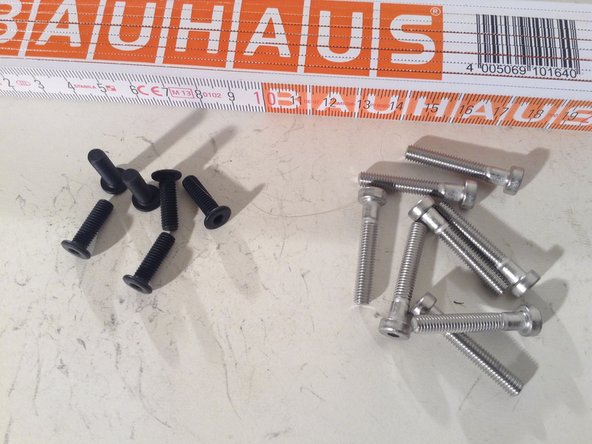 [6] screw DIN7984-like, low, M5x16 4.25