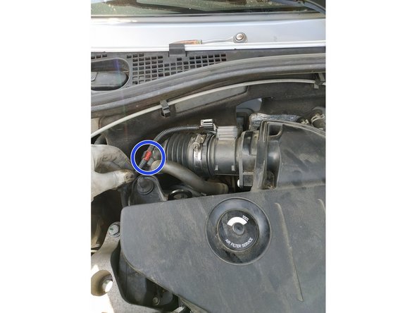 remettre le câblage du débitmètre en place si besoin