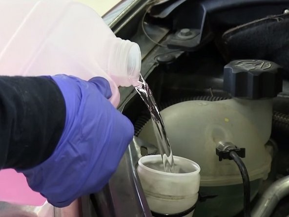 Vérifier le niveau du lave glace