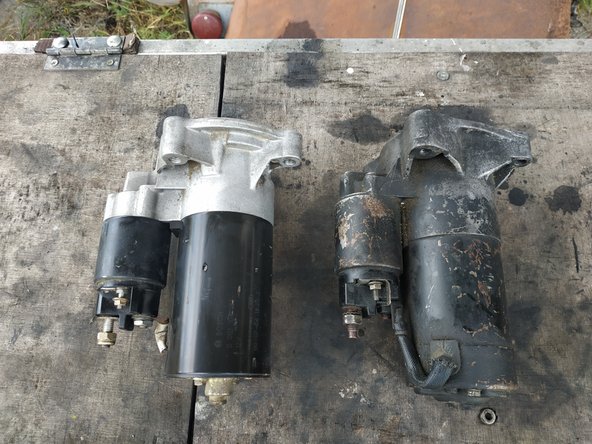 comparer les références des démarreurs pour s'assurer qu'ils sont compatibles