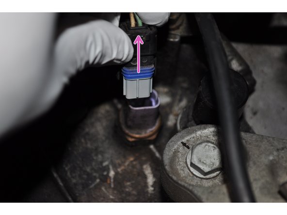 Débrancher le connecteur électrique