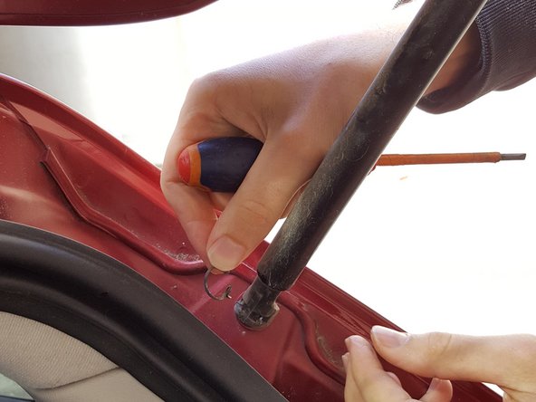 Retirer le clips à la main