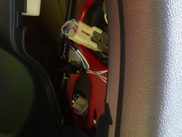 Photo 2 la platine contenant les ampoules.