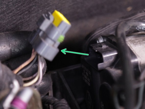 Débrancher la prise du boitier papillon