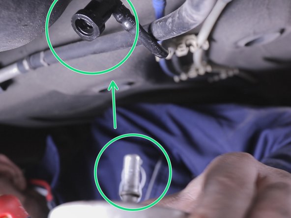 Retirer la seconde durite