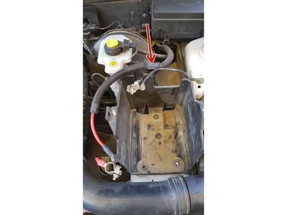 Pour retirer la gaine il faut appuyer sur les ergots...