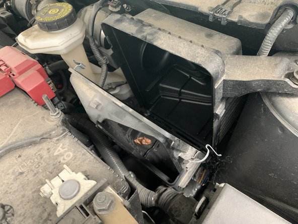 Retirer le filtre à air