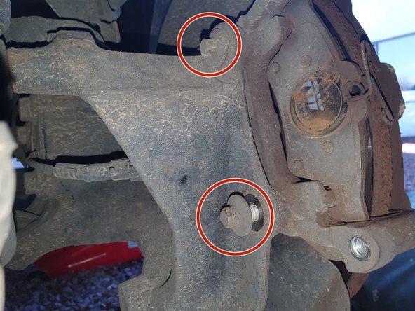 Rétirer les plaquettes du support d'étrier