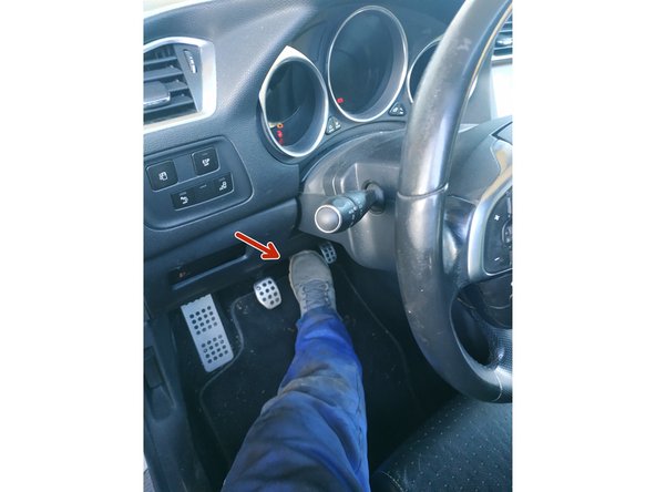 Une fois les freins changés :