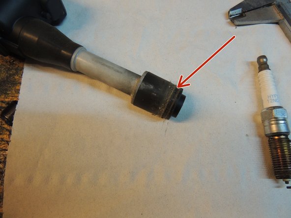 Nettoyer les résidus présent sur la bobine.