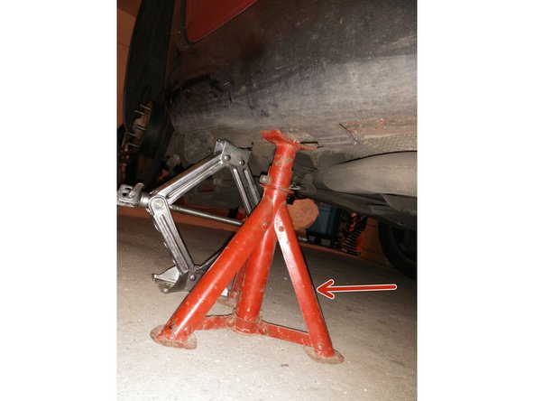 On sécurise avec une chandelle