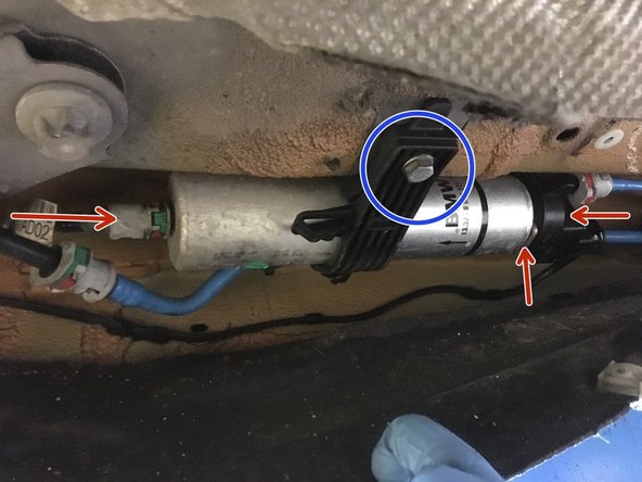 Installer le nouveau filtre