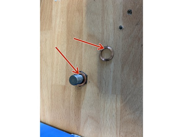 Remplacer le joint cuivre