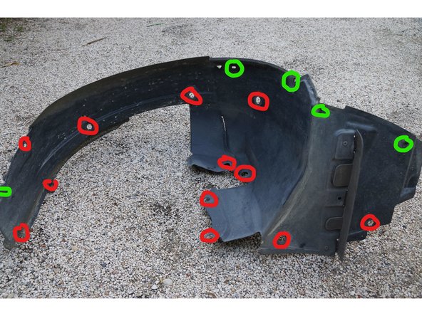 voila tous les emplacements et un petit outil fait maison petite patte en fer avec une encoche de 1cm pour les clips plastiques