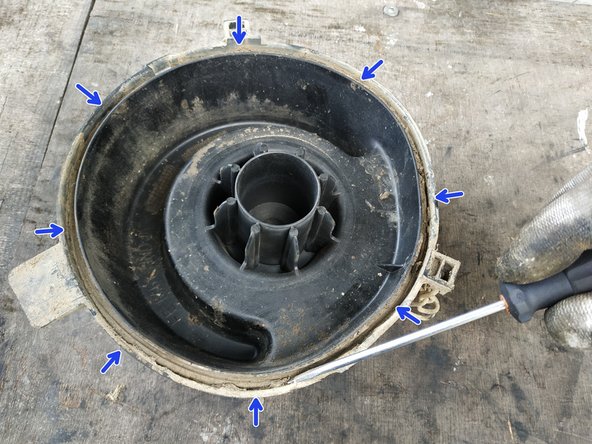 nettoyer le joint  (il n'était pas fourni avec le filtre)