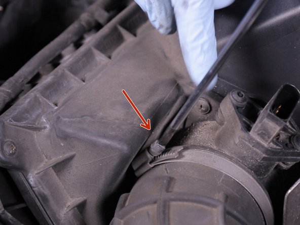 Placer le conduis du turbo sur le coté