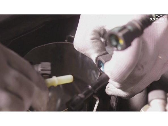 Insérer le nouveau filtre dans son logement.