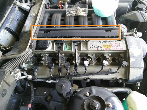 Localiser la rampe d'injection