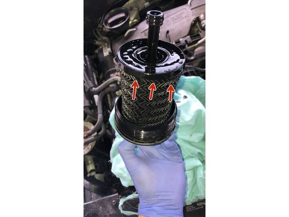 Sortir le filtre de la cloche