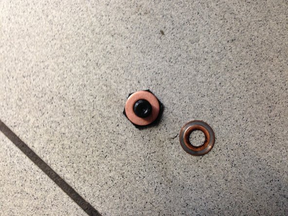 Remplacer le joint du bouchon de vidange