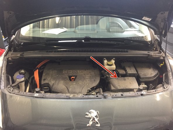 
the air filter is located here
